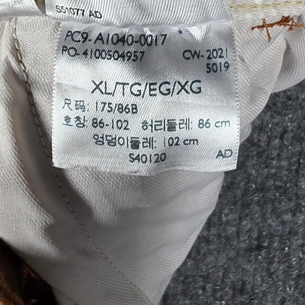 Levis Pants Mens Extra Large XX‎ Chino EZ Elastic Waist Straight Chinos